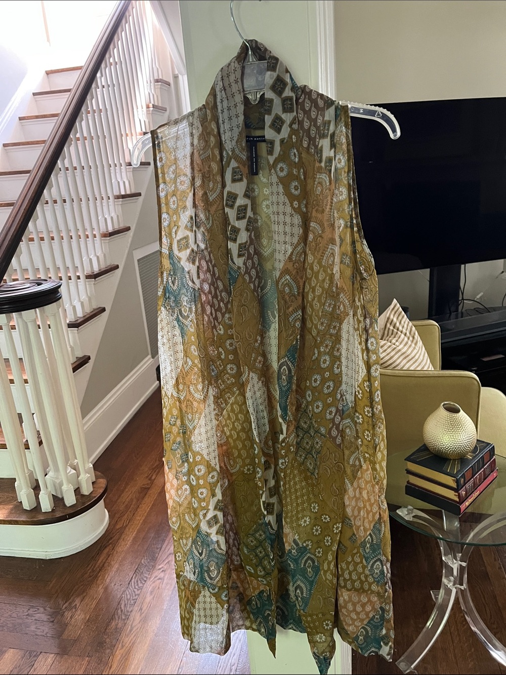 In new condition open Long Duster